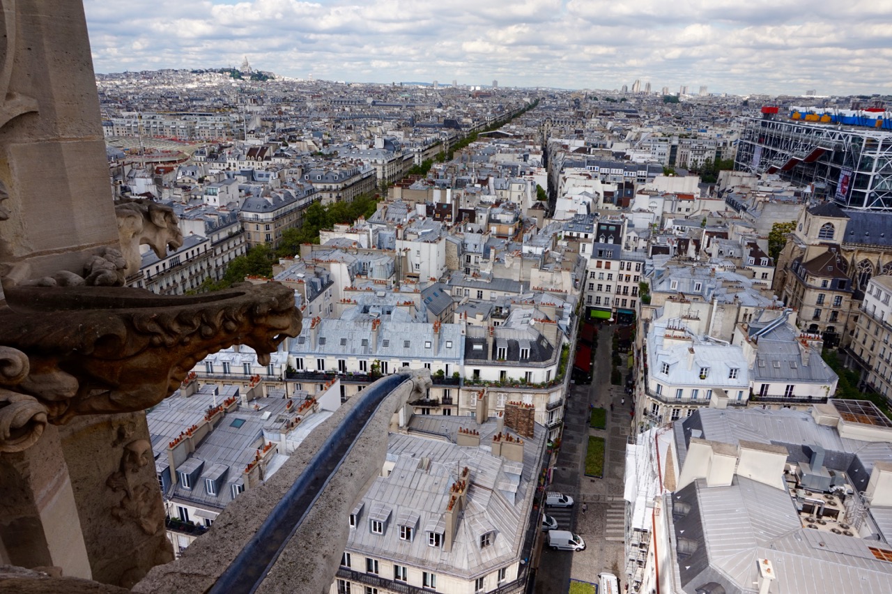 Vue de la Tour Saint Jacques