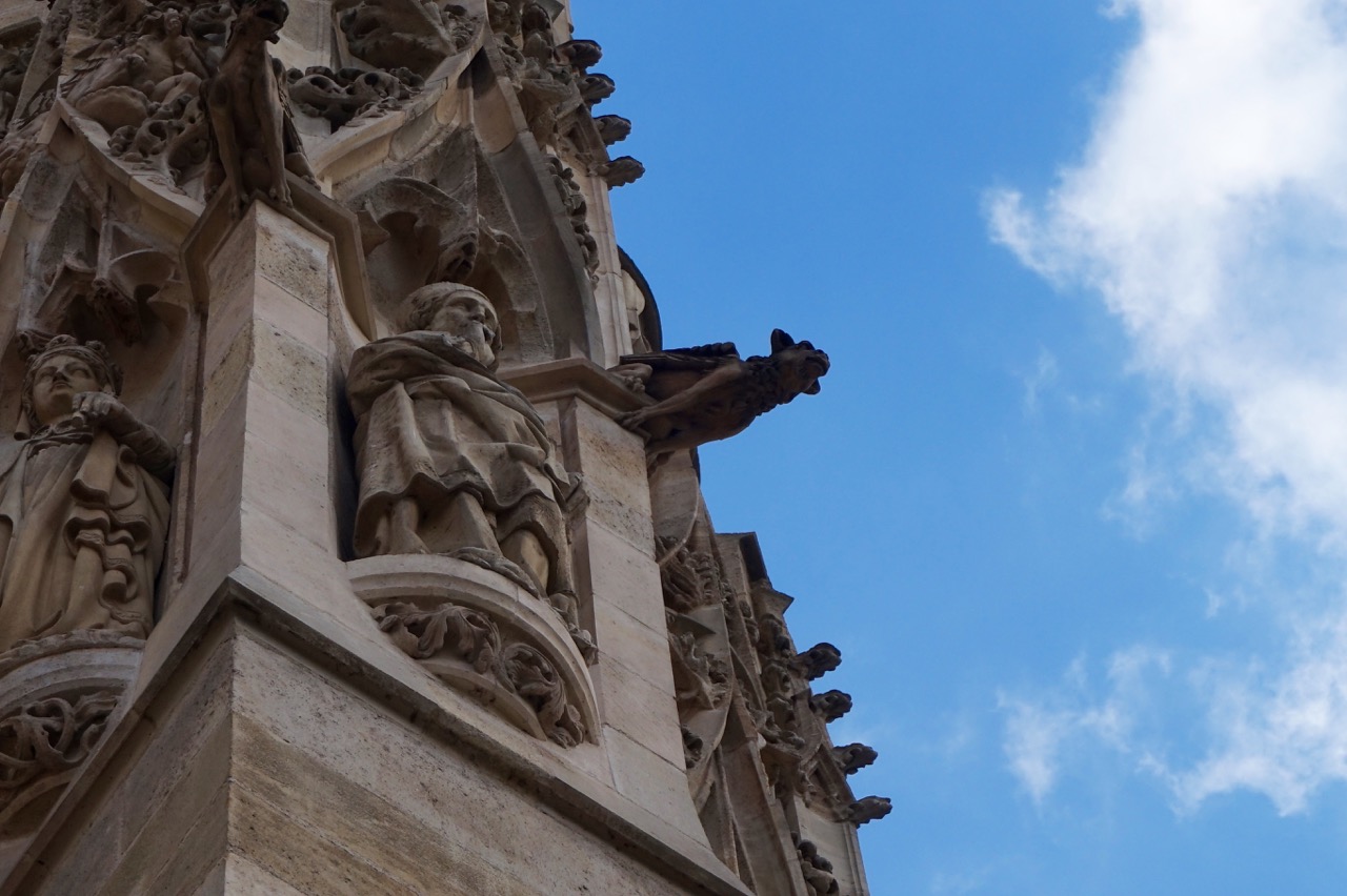 Les gargouilles de la Tour Saint Jacques