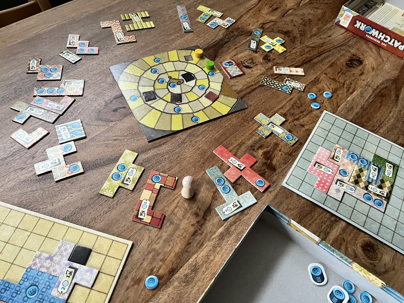 Patchwork, le jeu