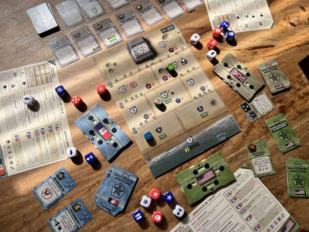 D-Day Dice, le jeu