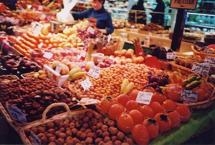 Jour 20 : drôle et/ou <strong>nourriture</strong> - Marché de Nancy